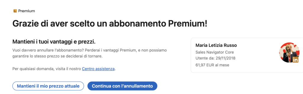 Miglior Prezzo Linkedin Sales Navigator