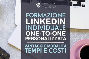 LINKEDIN FORMAZIONE PERSONALIZZATA INDIVIDUALE ONE-TO-ONE
