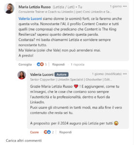 Commenti Marketing su Linkedin