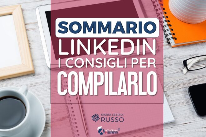 Come scrivere il sommario Linkedin