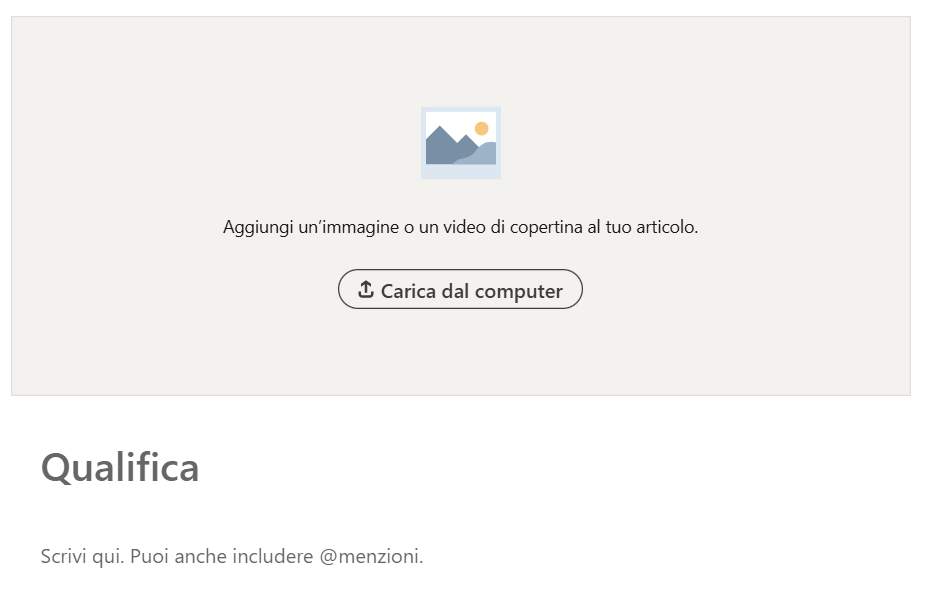 copertina video per newsletter e articoli linkedin