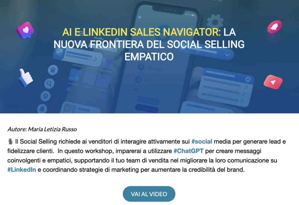 Social Selling, empatia, outbound Marketing Linkedin