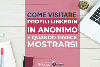 Come visitare profili LinkedIn in modalità privata, senza farsi vedere