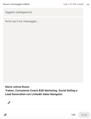 Inmail linkedin come funzionano