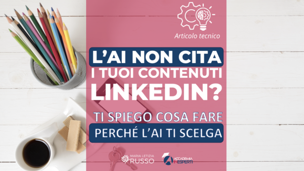 Le istruzioni per essere citati dall'AI con post articoli newsletter Linkedin