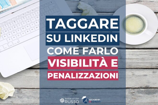 come taggare su linkedin