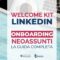 Linkedin onboarding welcome kit